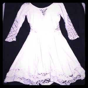 Free People Boho White Dress